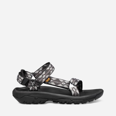 Teva Hurricane XLT2 - Women's Teva Hiking Sandals - Black / Titanium | India (NETI64798)